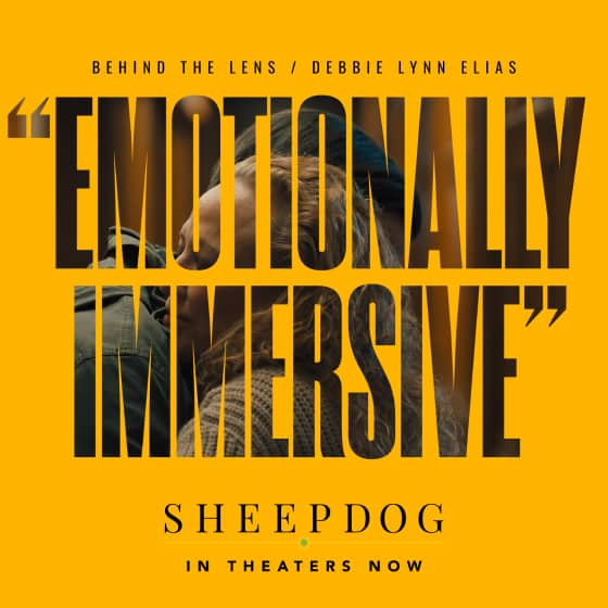 Emotionally Immersive Sheepdog theatrical release poster