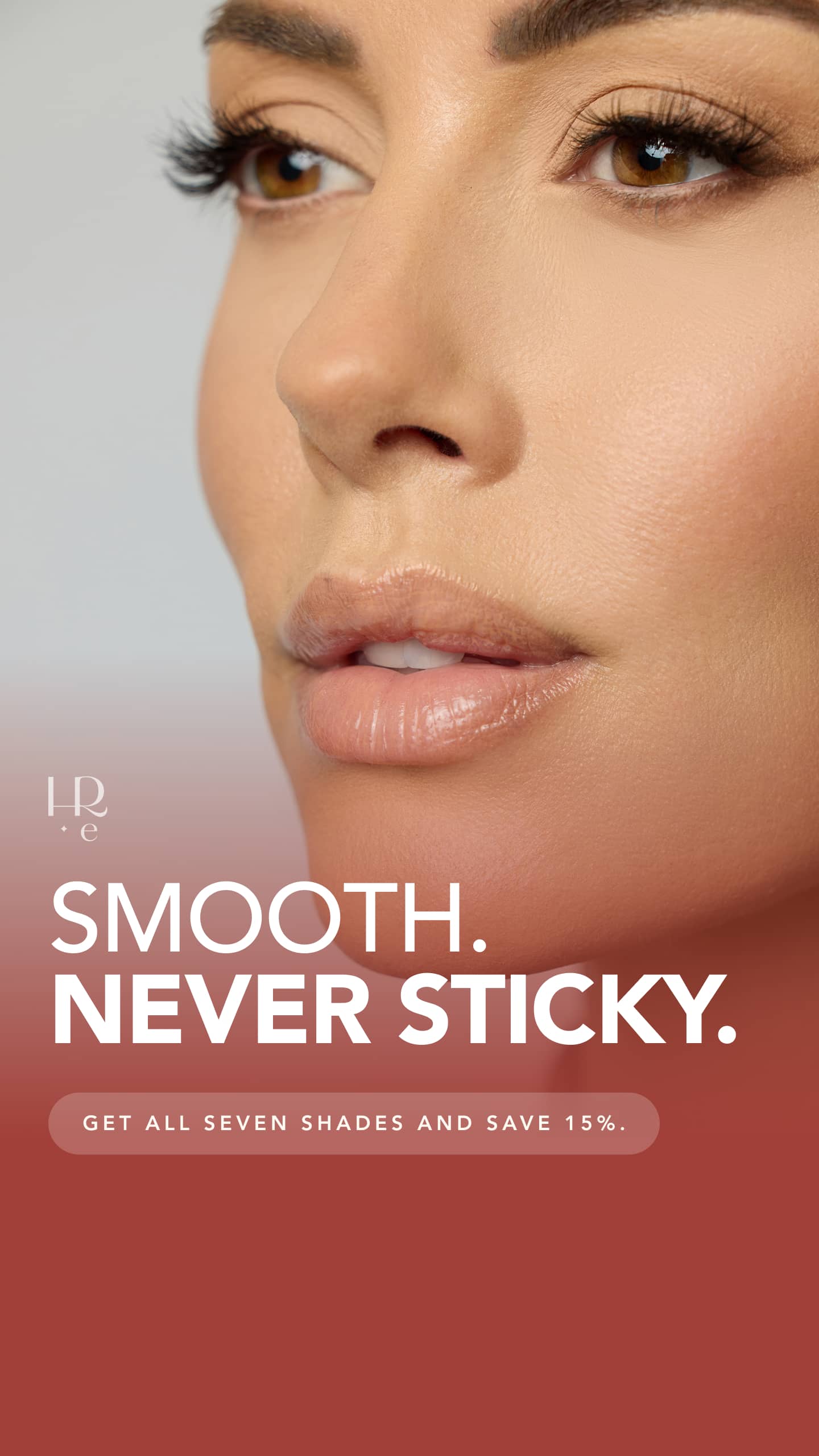 HRE Beauty 9:16 mobile ad: Hydrating skincare-meets-cosmetic benefits