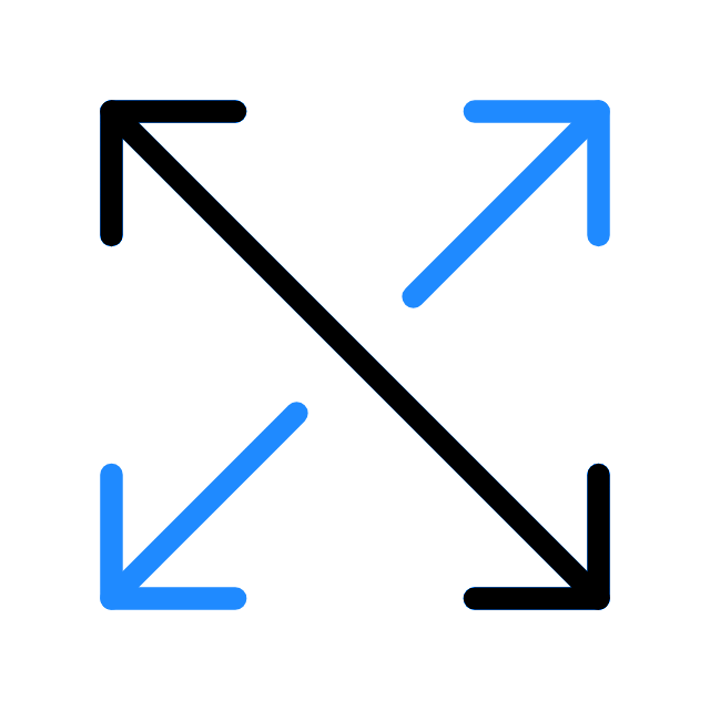 Animated multi-market expansion icon