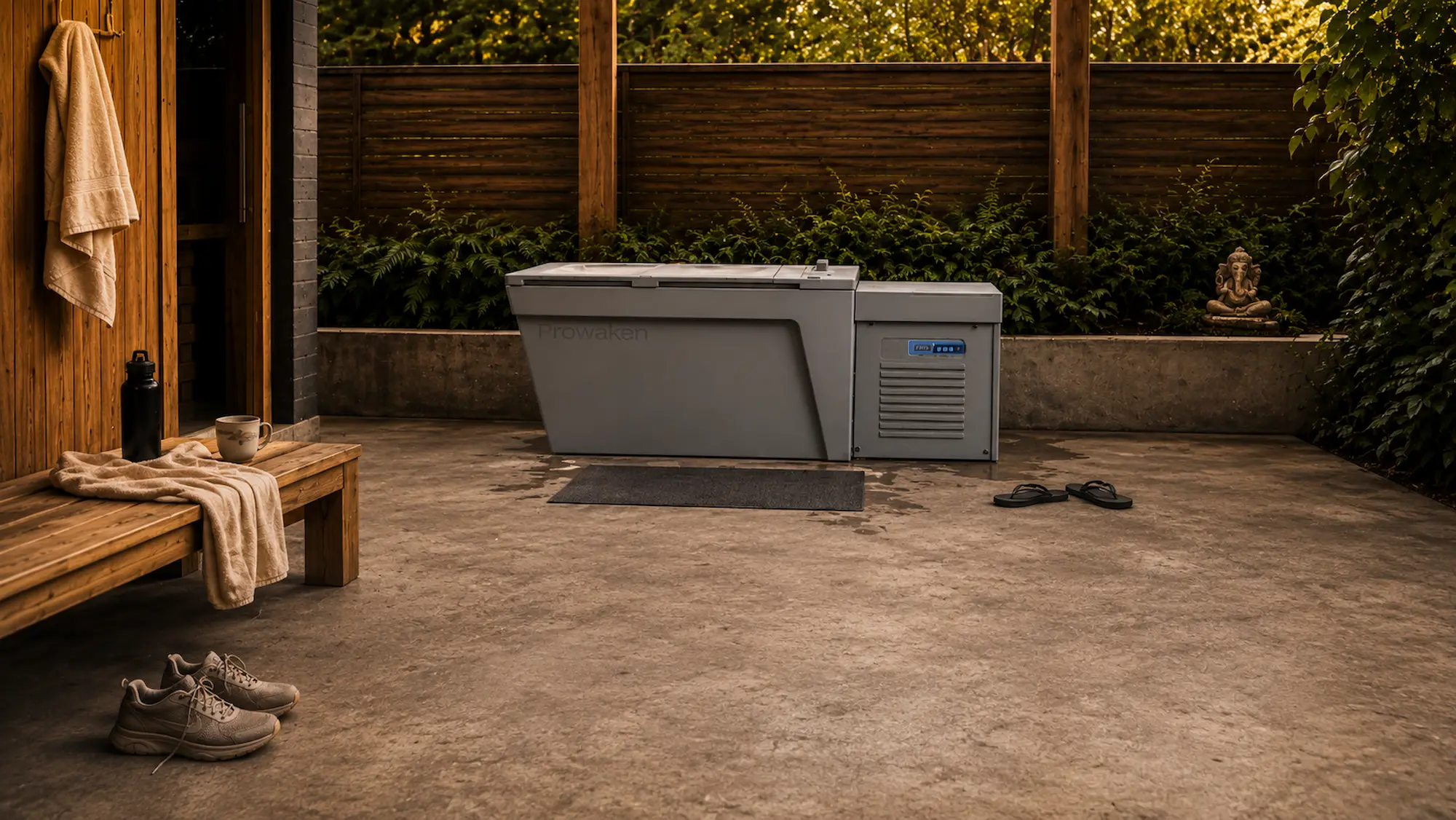 Prowaken modern wellness brand and cold plunge system