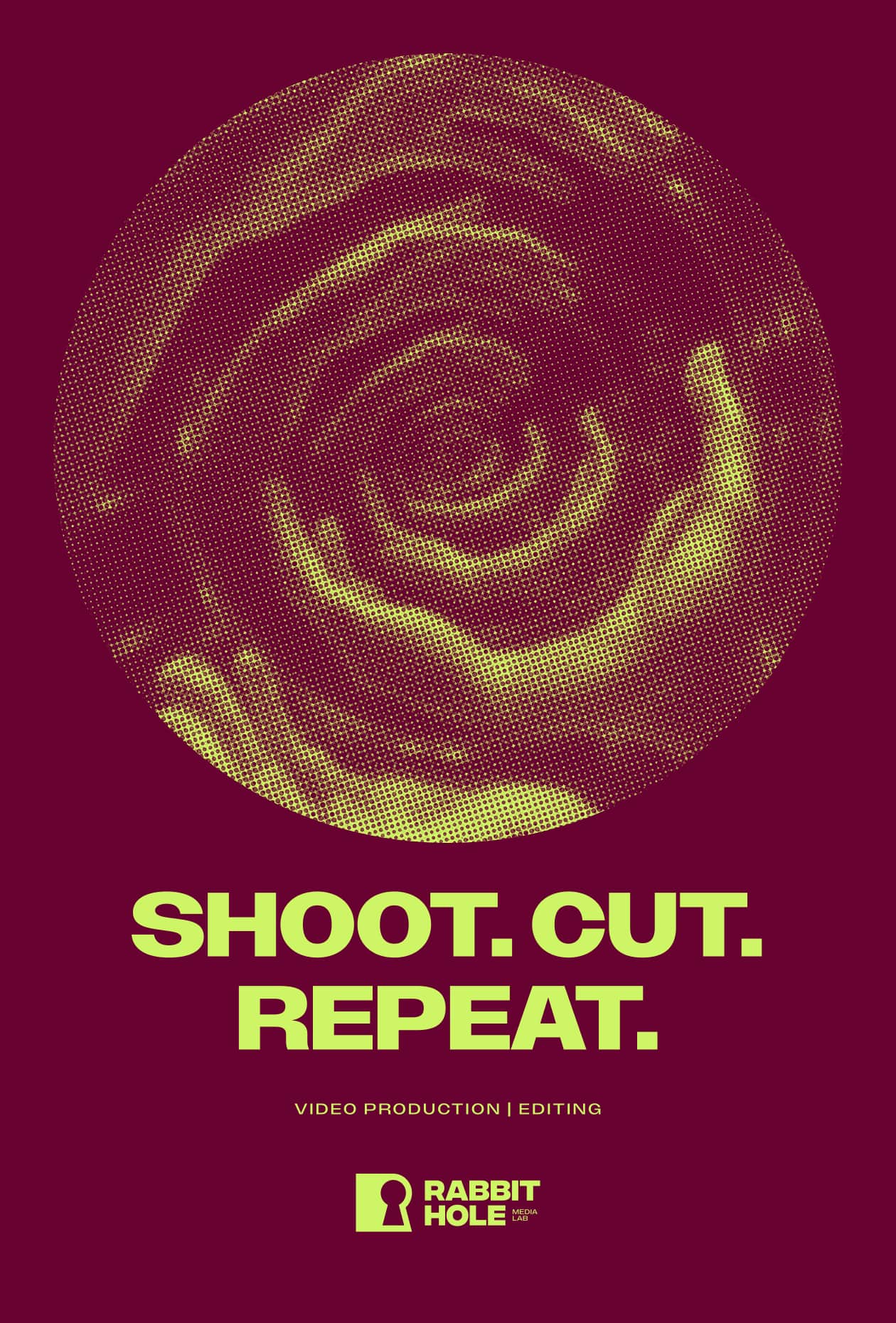 Poster 05: Shoot. Cut. Repeat.