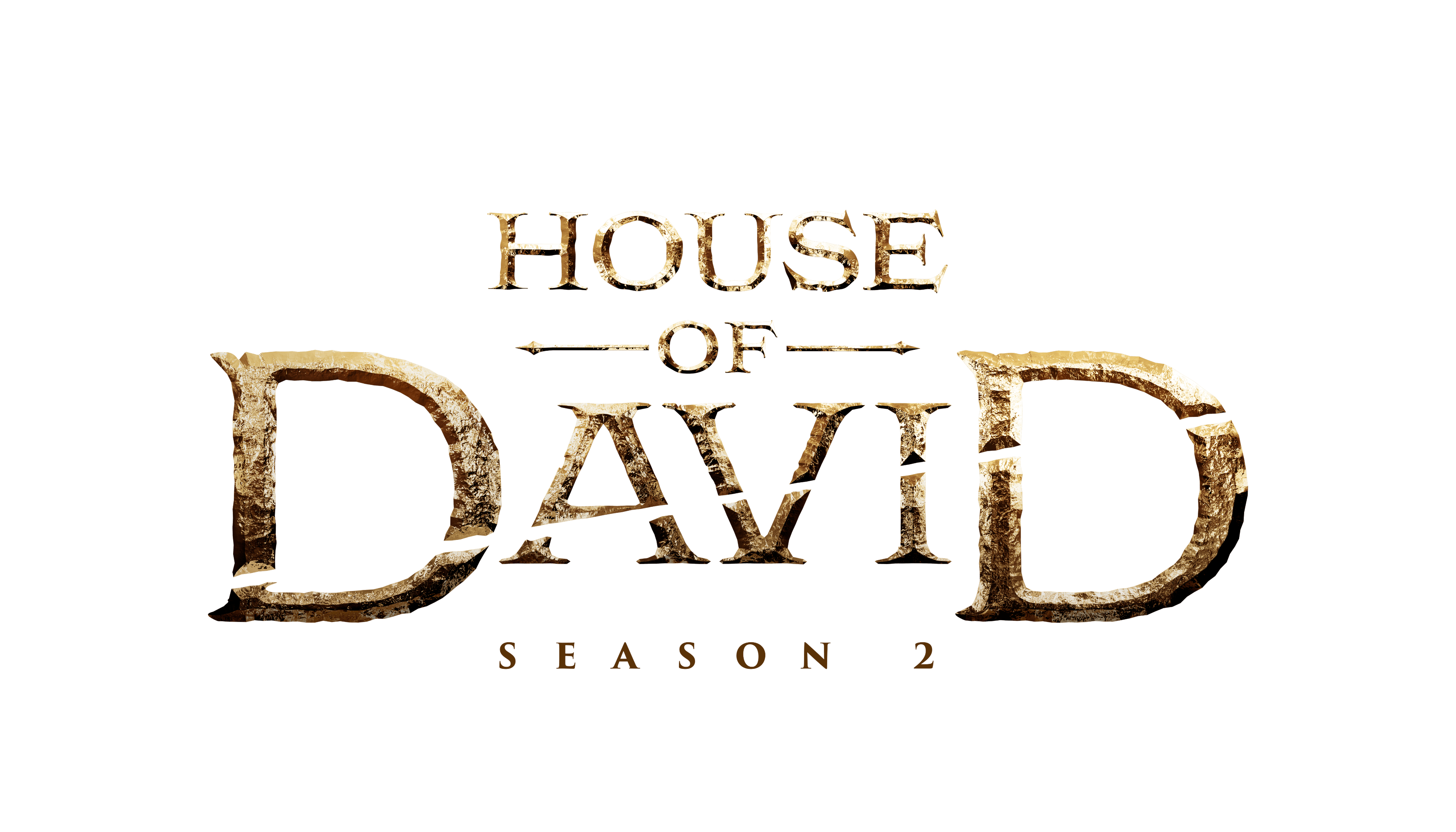 House of David sculpted title mark and identity treatment