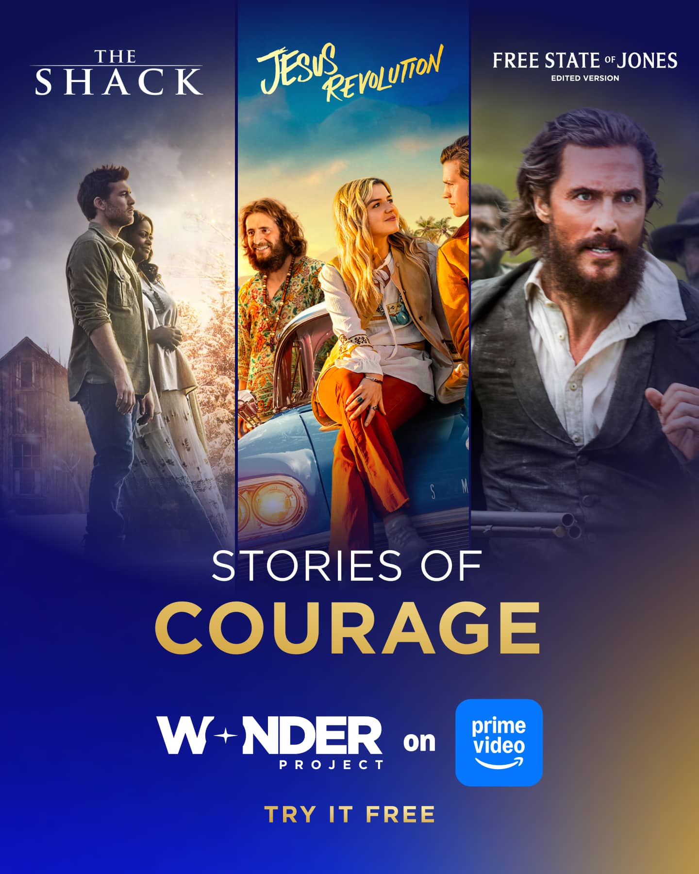 Catalog title campaign — Stories of Courage