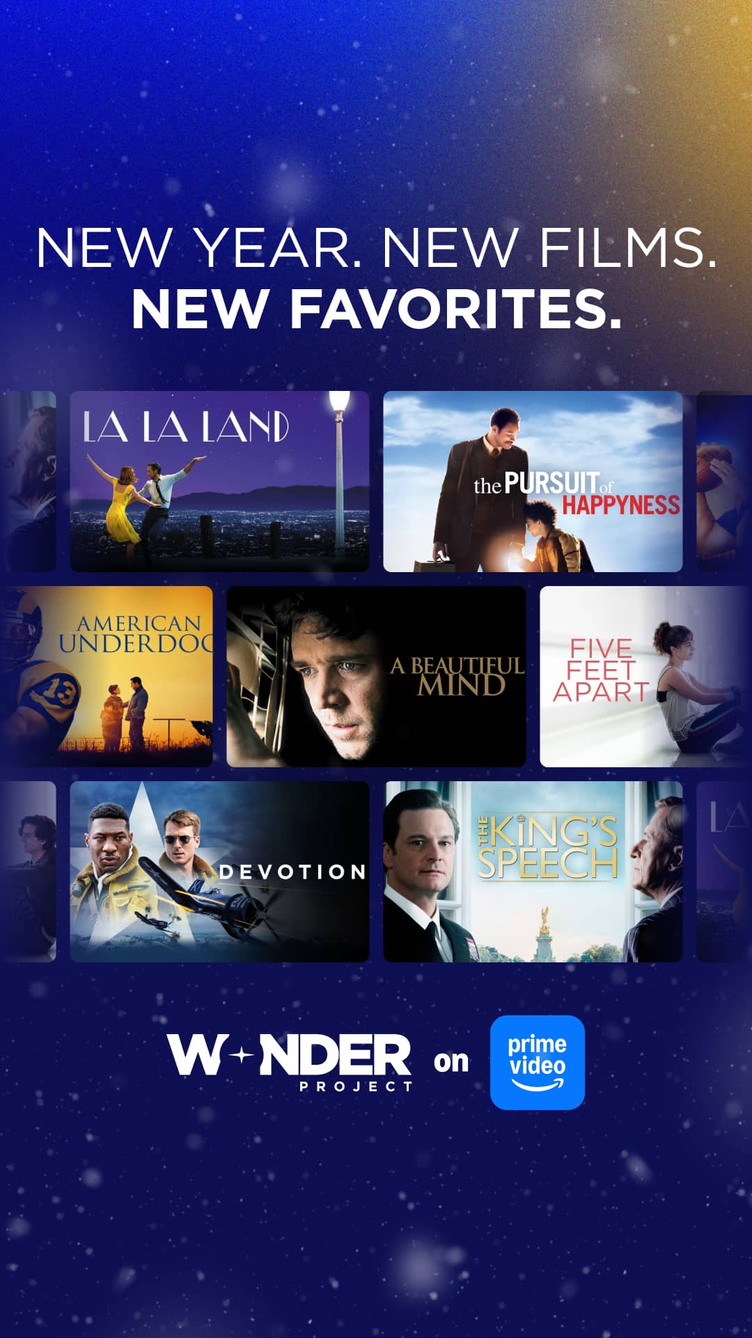 New Year New Films catalog campaign